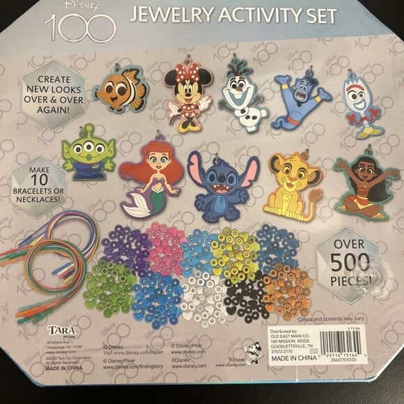 Disney 100 Jewelry Activity Set NEW over 500 pieces‎ - Picture 5 of 5